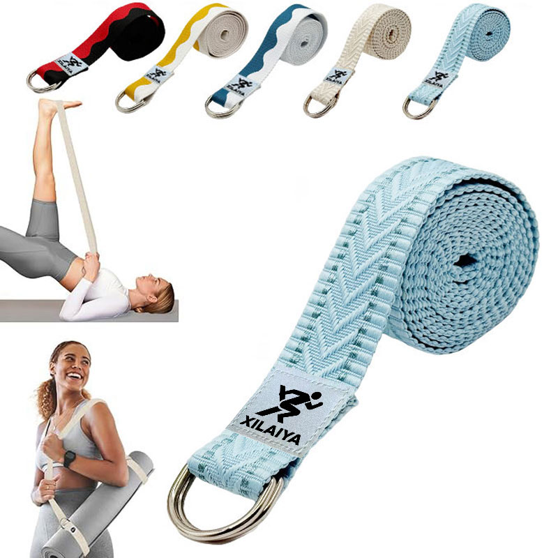 Pilates Yoga Matte - Регулируемый нескользящий ремень, подходит для занятий