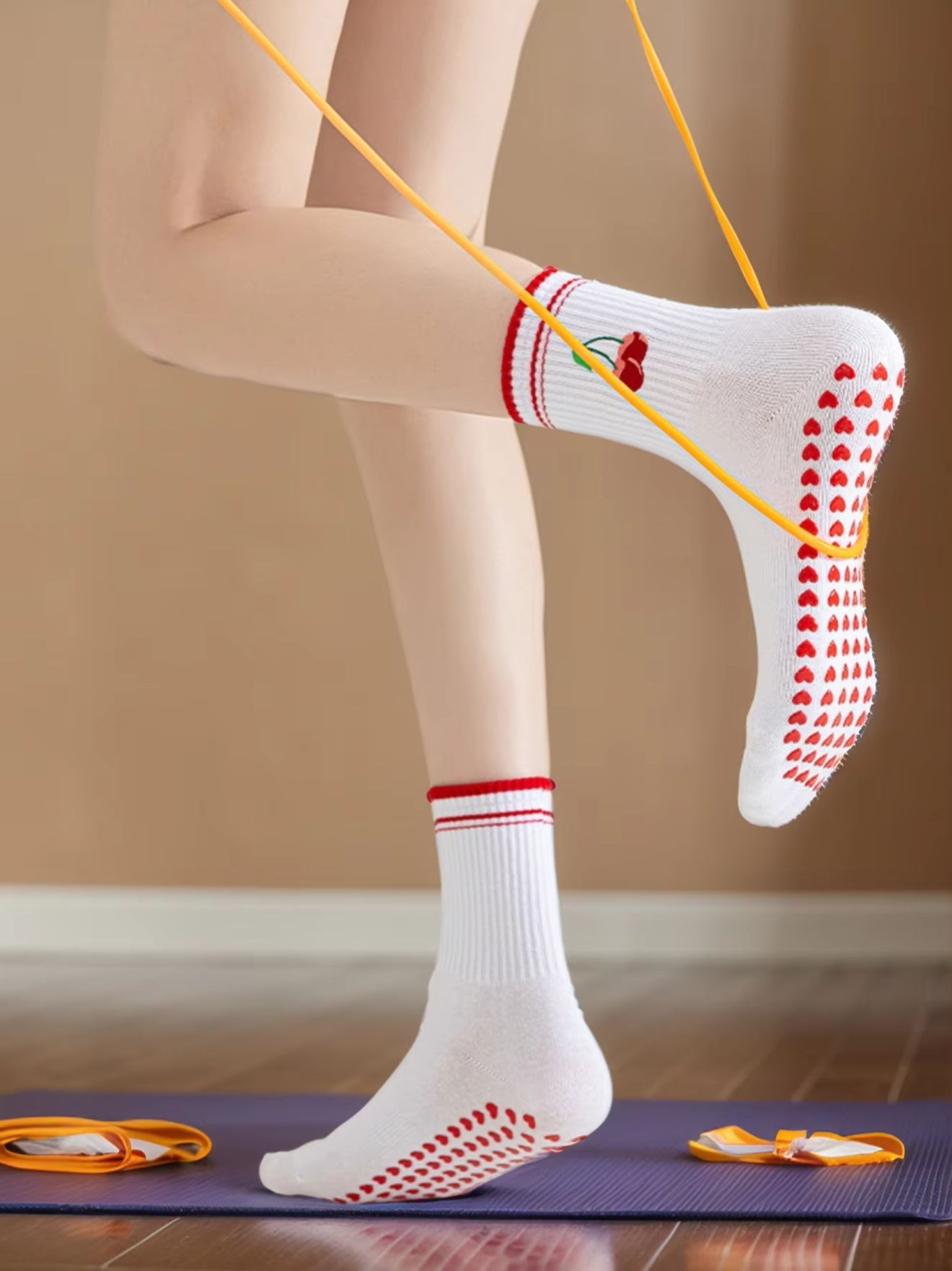 Pilates Yoga Origin - 1 пара профессиональных носков для йоги,