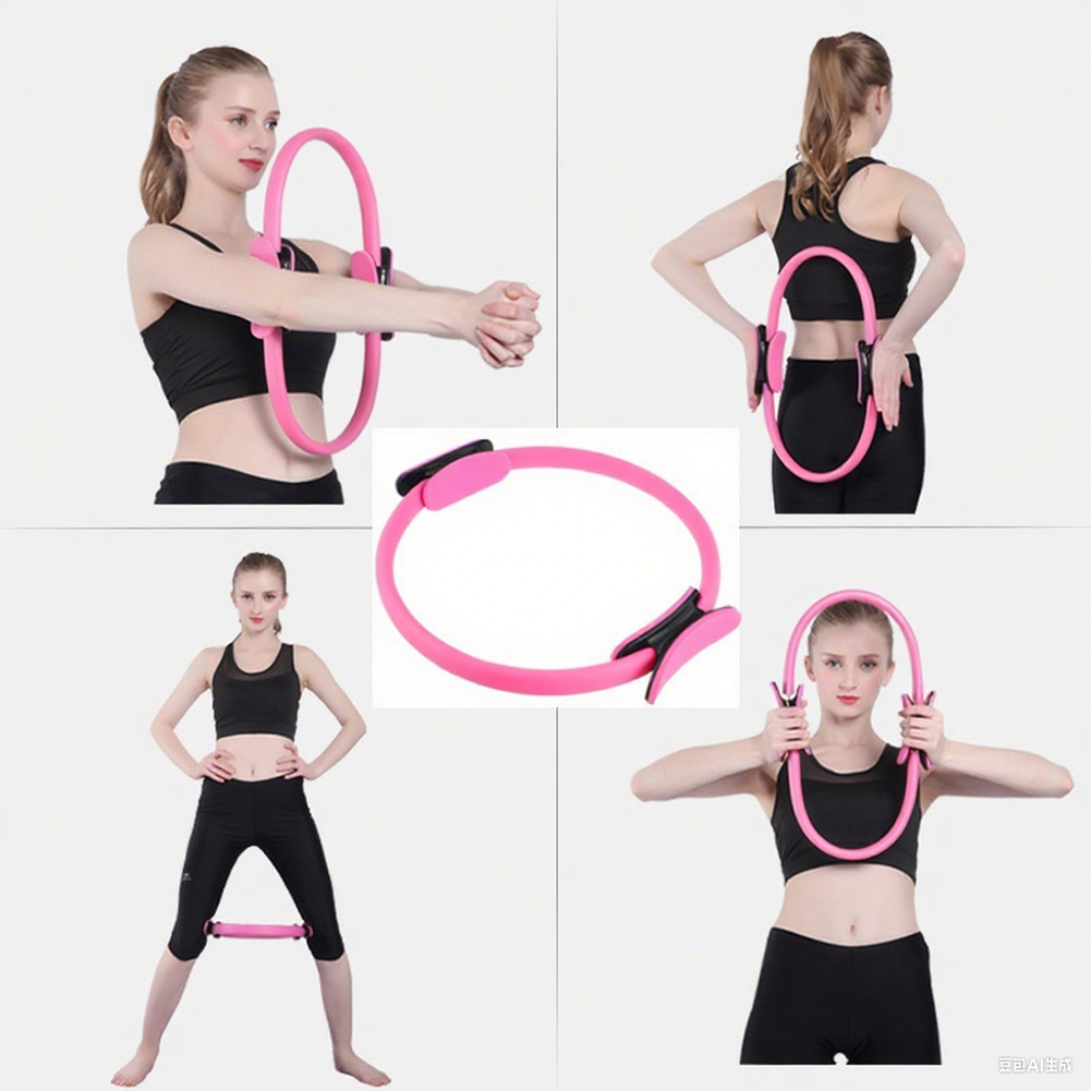 Pilates Yoga Ring Exercises - Кольцо для пилатеса, фитнес-кольцо, портативные кольца