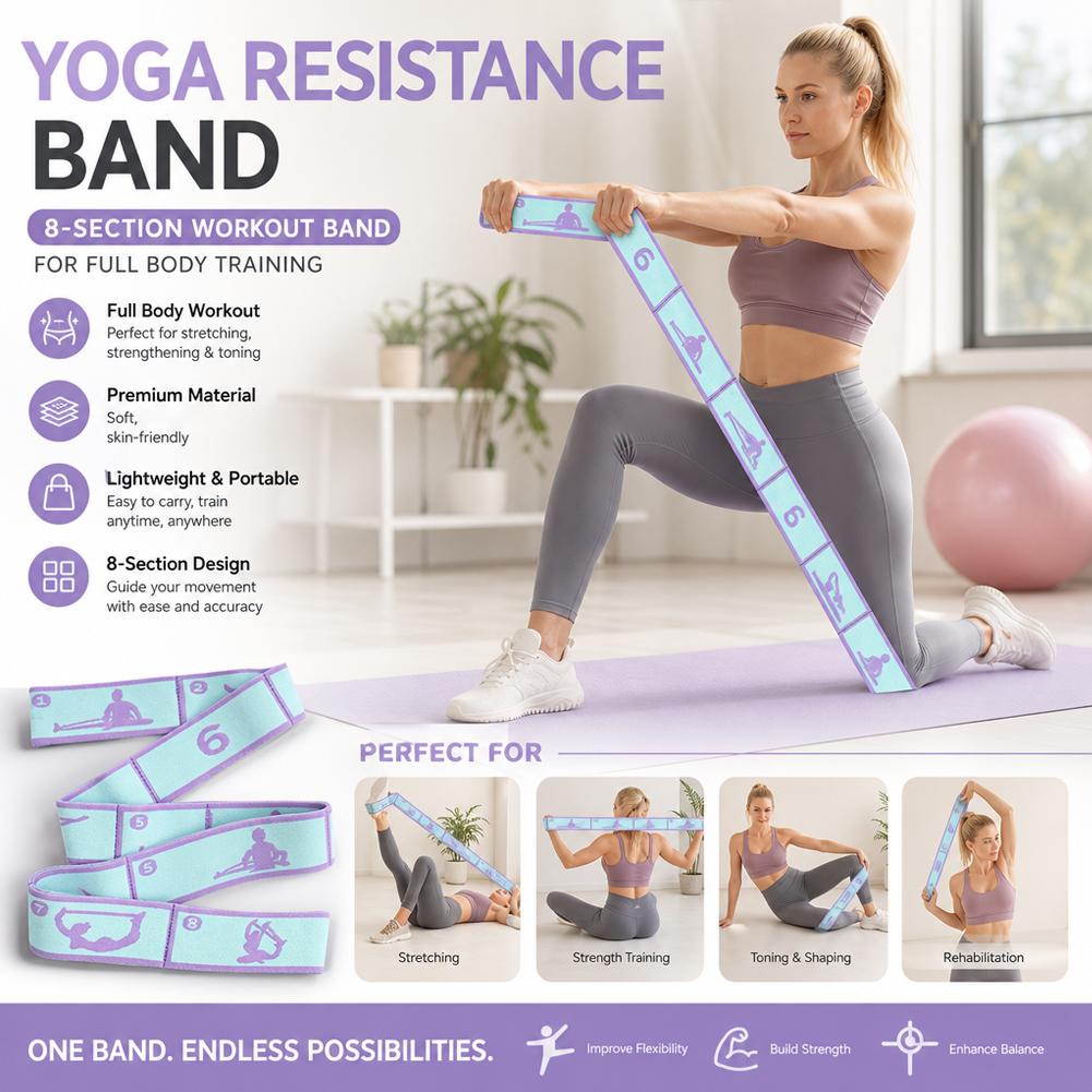 Эластичная лента для йоги и пи – обзор и цена Pilates Yoga Sport