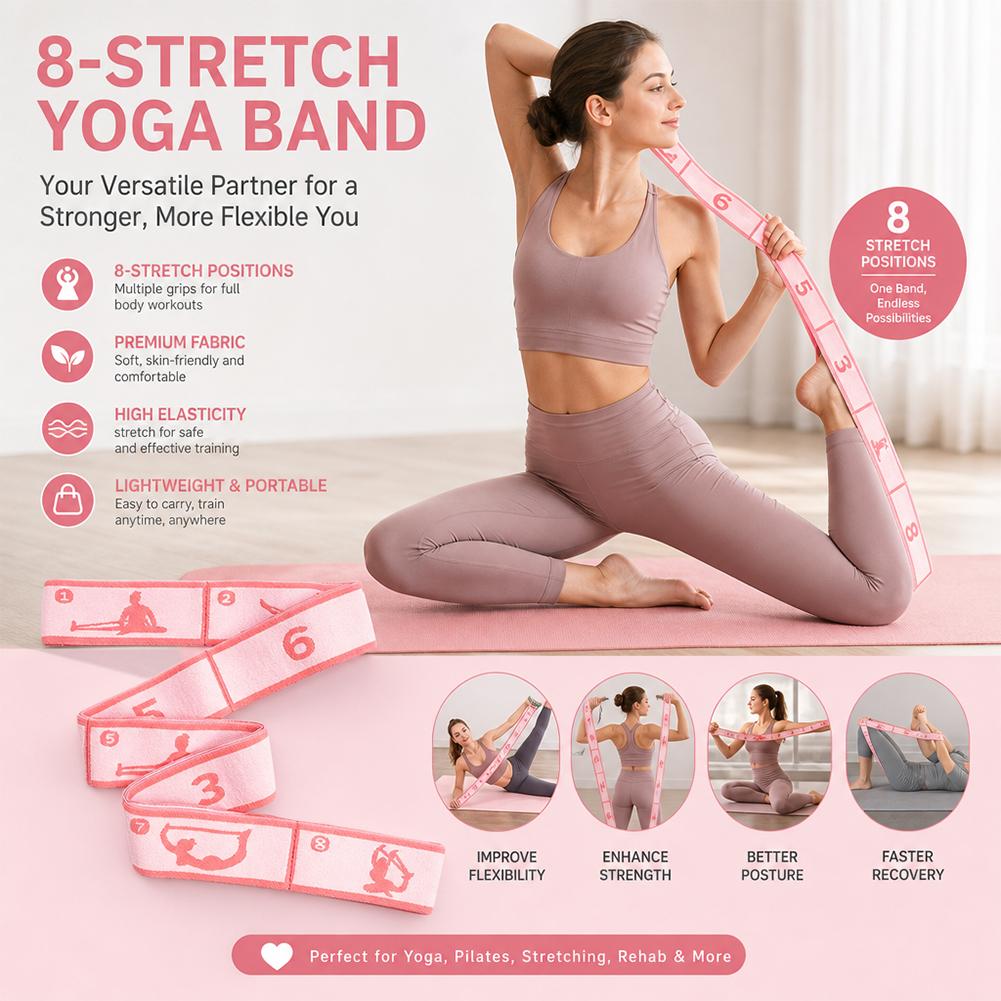 Эластичная лента для йоги и пи – обзор и цена Pilates Yoga Sport
