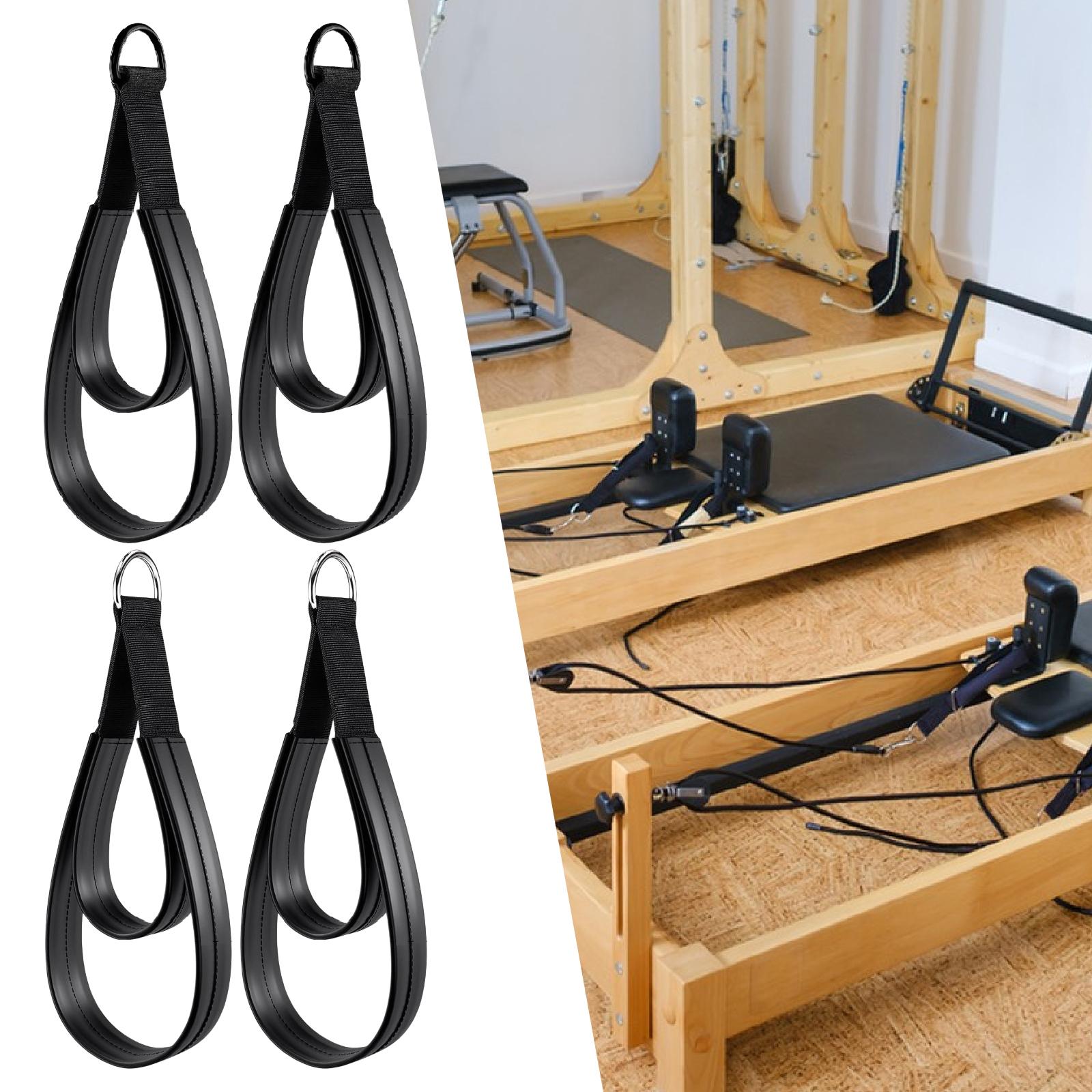2x D-образные кольца, ремешок  – обзор и цена Pilates Yoga Ring Exercises