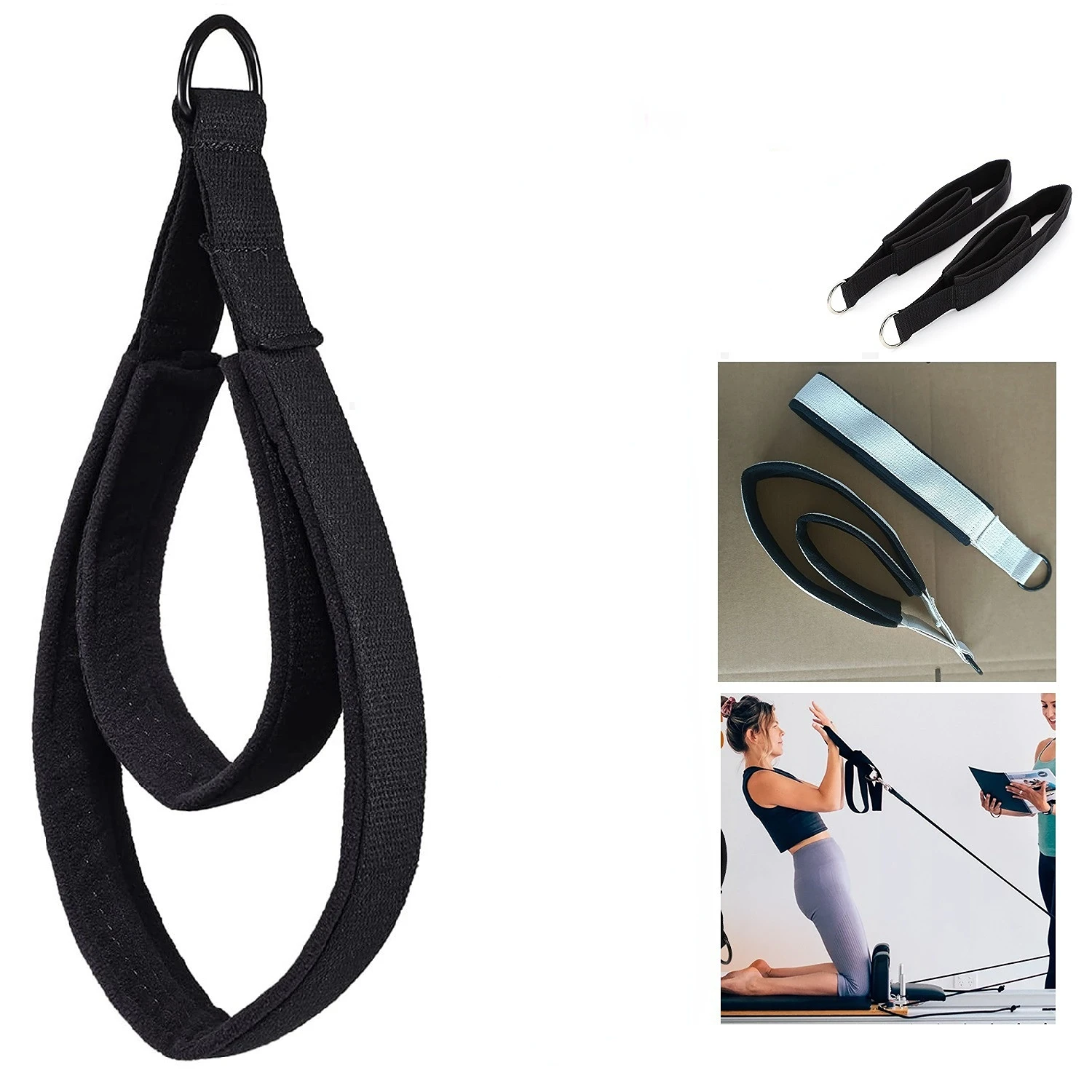 Эластичный ремень для йоги и п – обзор и цена Pilates Yoga Ring Exercises
