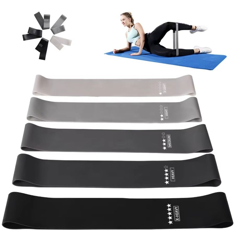 5 шт. TPE фитнес-эспандеры, ра – обзор и цена Pilates Yoga Sport