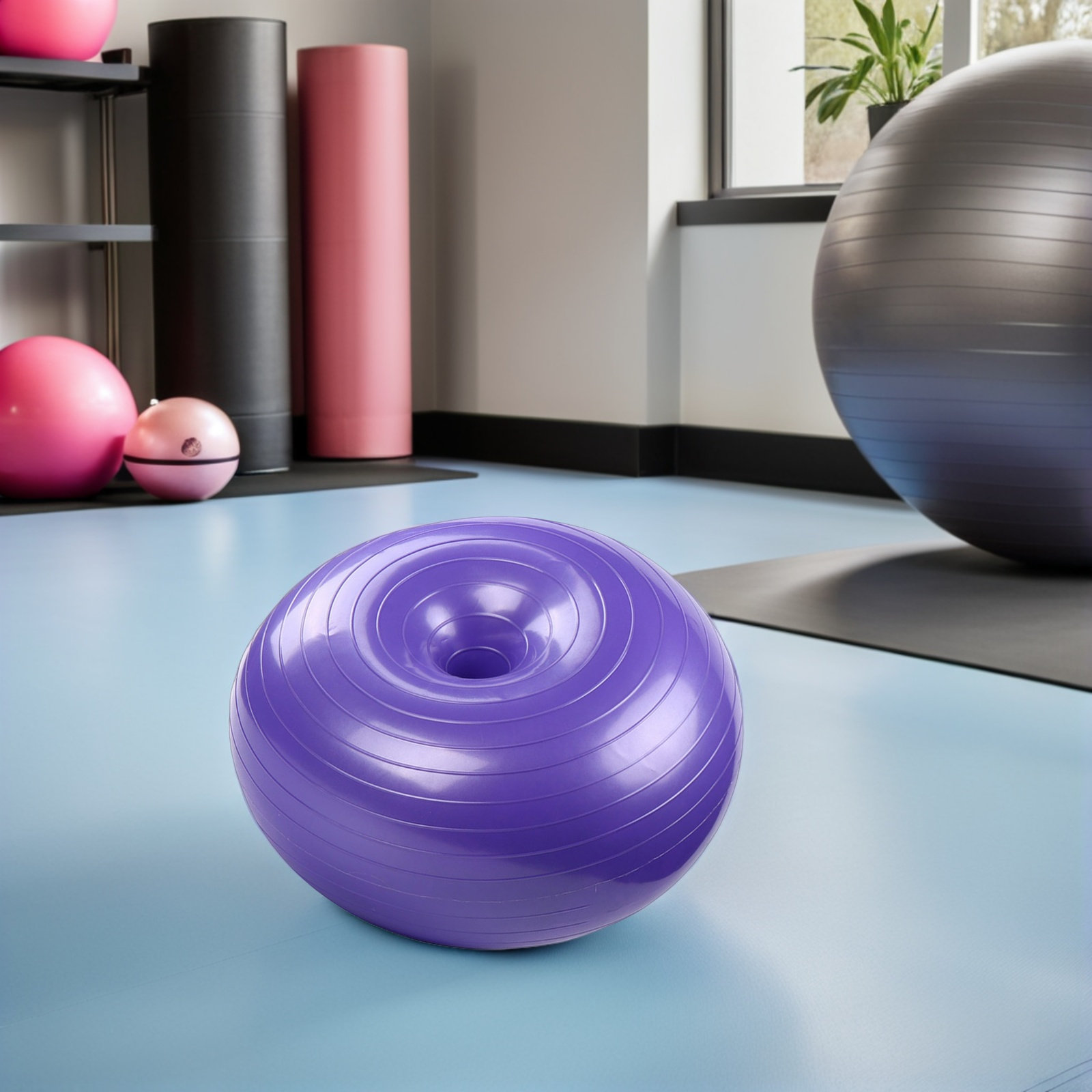 Вспомогательный тренажер для й – обзор и цена Pilates Yoga Ball Workout