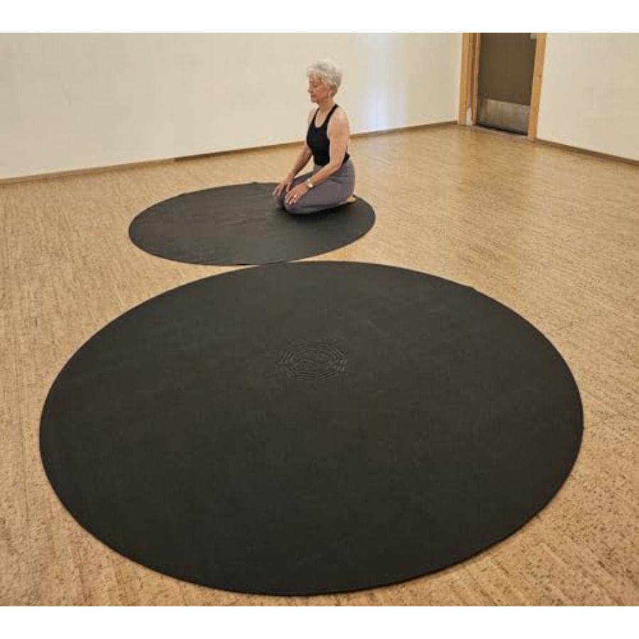 Круглый коврик для йоги 72x6 ф – обзор и цена Pilates Yin Yoga