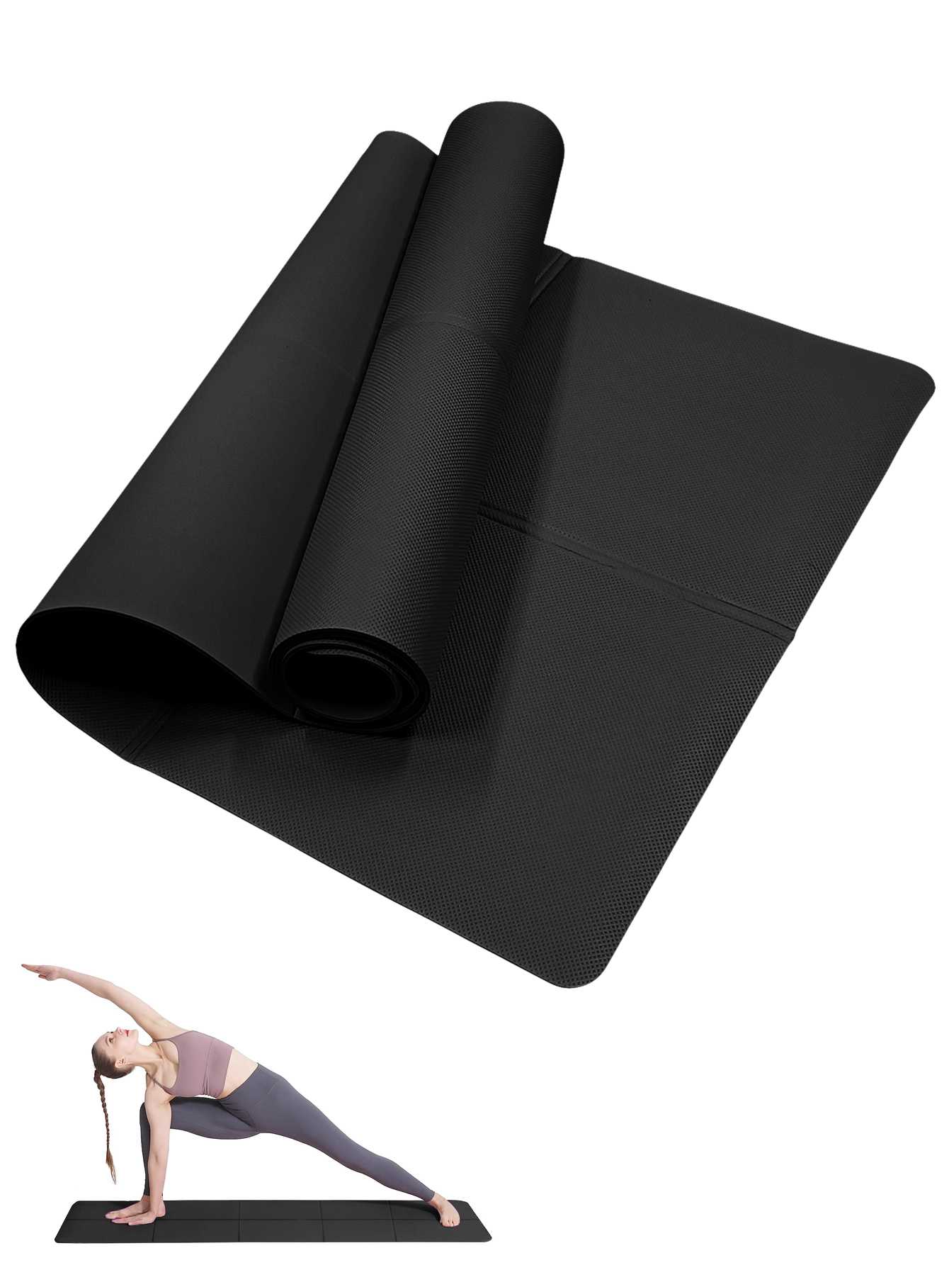 Складной коврик для йоги, черн – обзор и цена Pilates Yoga Matte