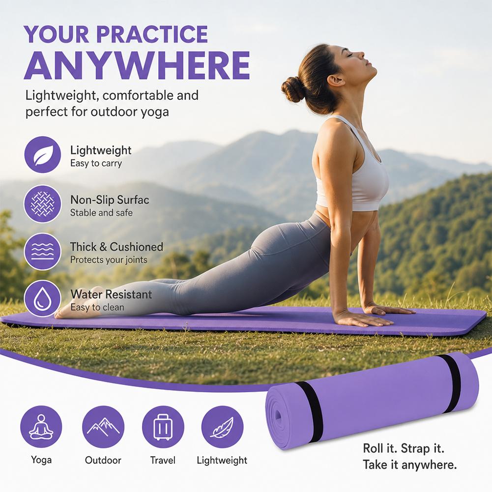 1/2 шт. толстый коврик для йог – обзор и цена Pilates Yoga Matte