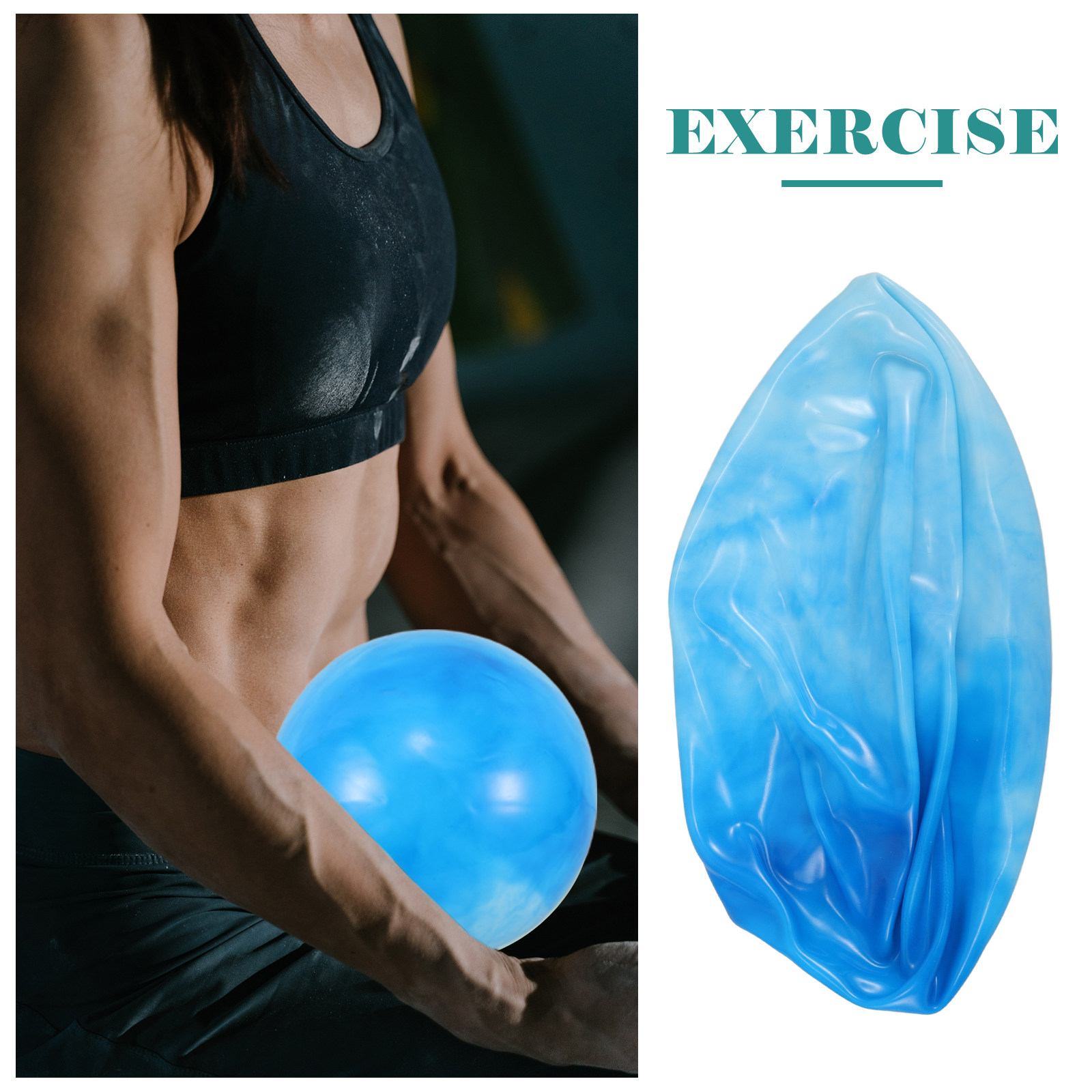 Мяч для пилатеса 25 см с красо – обзор и цена Pilates Yoga Ball Workout